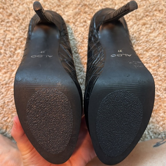 Aldo platform croc print heel - Picture 4 of 6